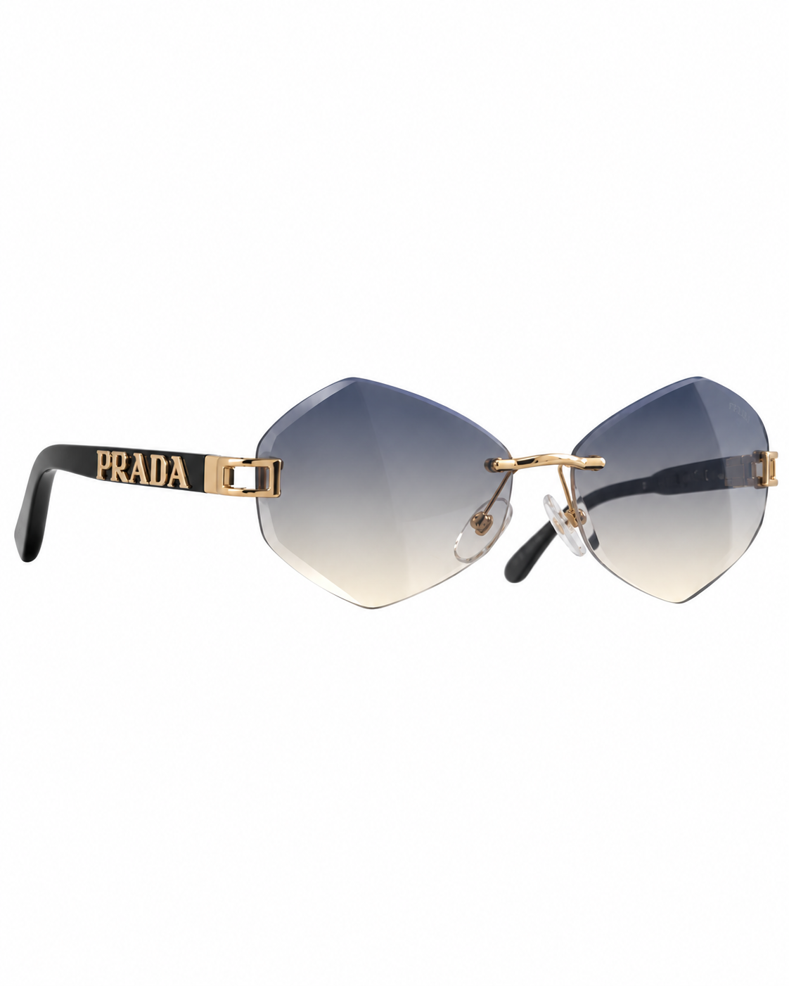 Prada Oversized Rimless