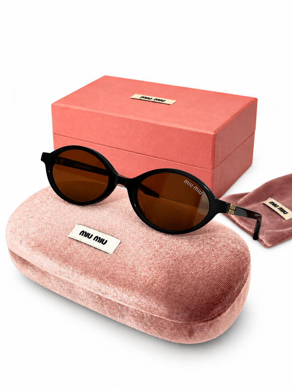 MIU REGARD BLACK BROWN