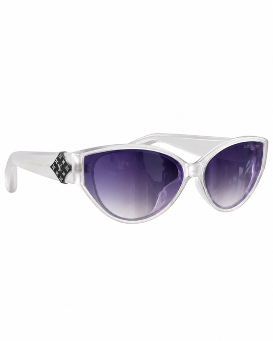 Louis Vuitton Cat-Eye Crystal Purple