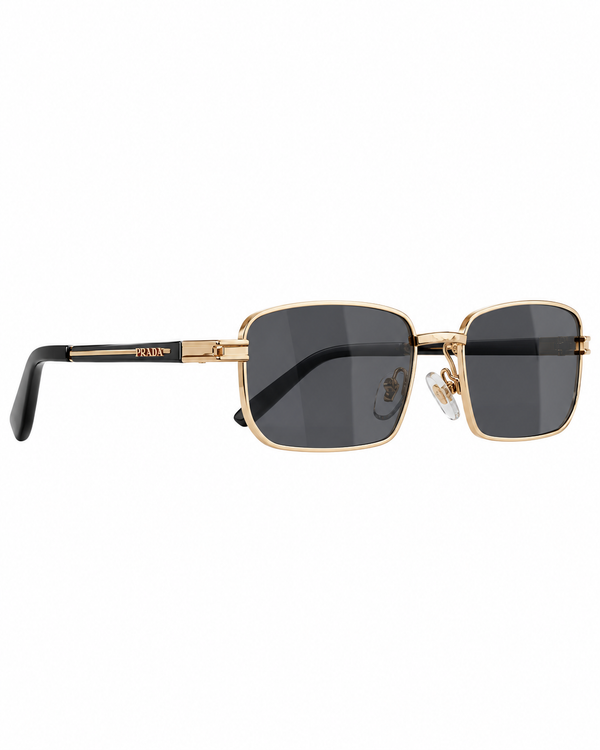 Prada Square Gold Black