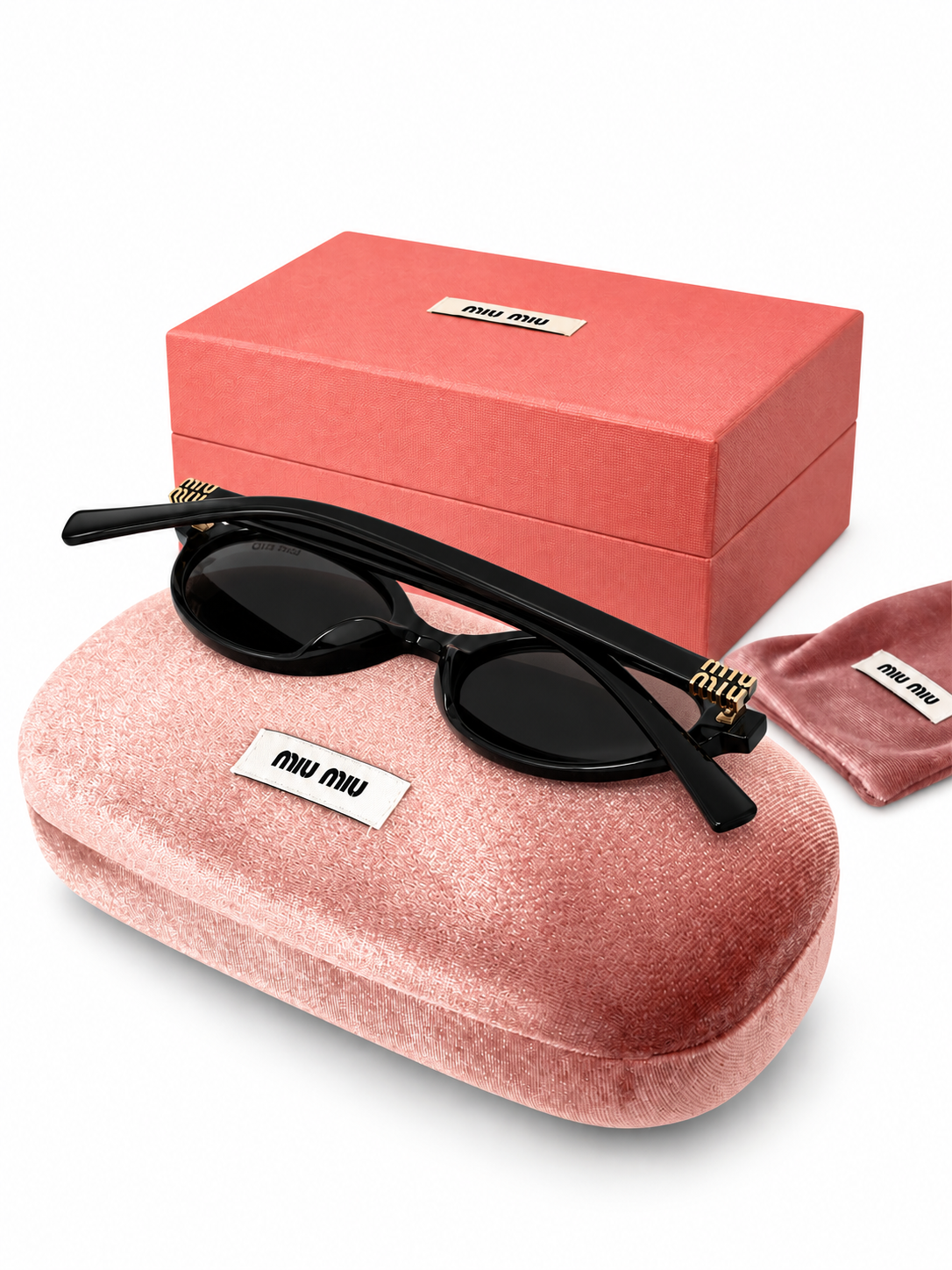 MIU REGARD BLACK BROWN